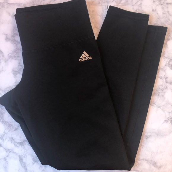adidas Pants - Adidas. Climalite Black leggings. Mid-Rise.